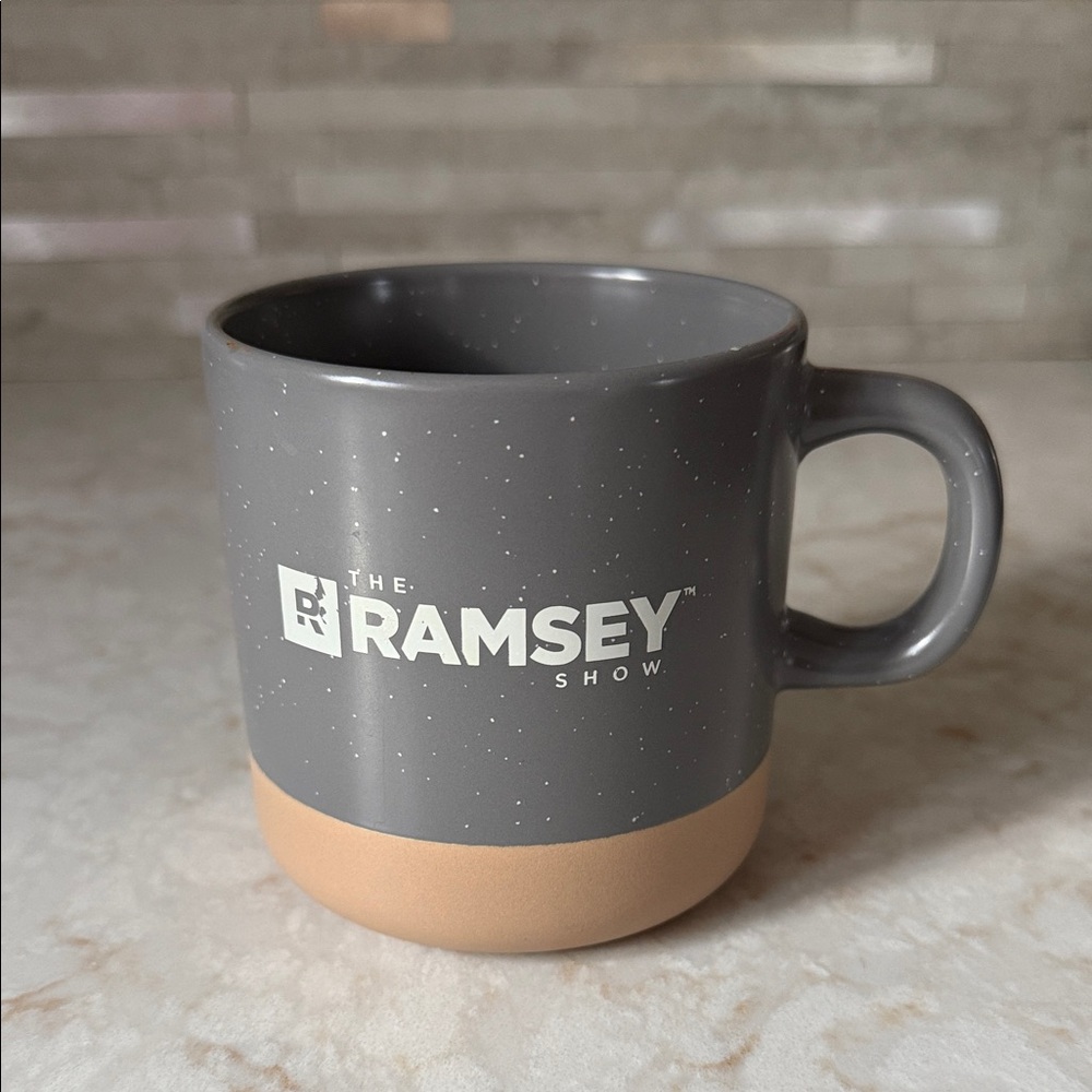 Ramsey Show Gray and Tan Mug